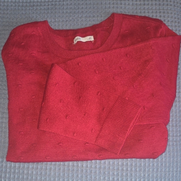croft & barrow Sweaters - NEW Textured Crew Neck Sweater